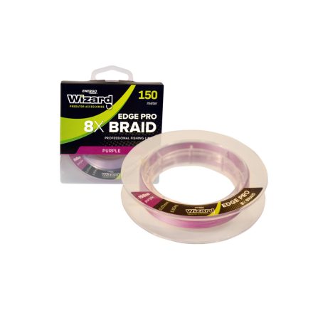 WIZARD EDGE PRO VIOLET 8X 0.07MM BRAID 150M 6,65KG