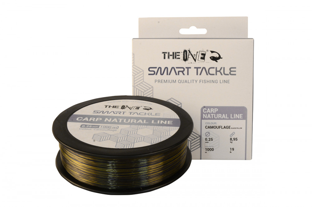 THE ONE CARP NATURAL LINE CAMOUFLAGE 1000M 0.25MM 8,95KG 19L