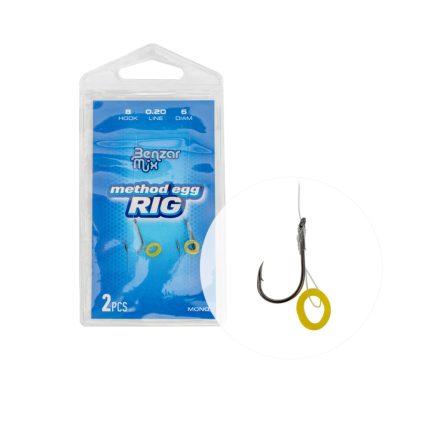 BENZÁR mono method egg rig 8