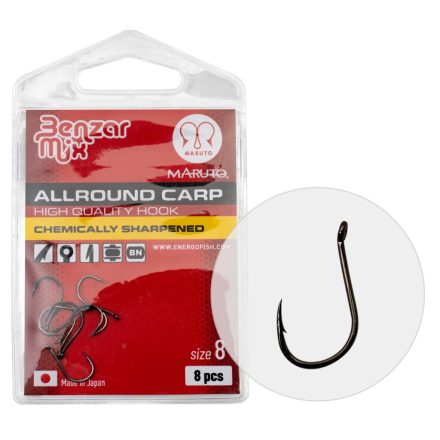 BENZÁR allround carp horog 8 8db/cs