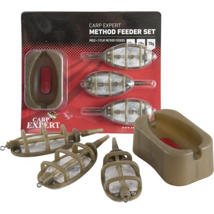 CARP EXPERT method kosár+töltőforma 50-60-70g