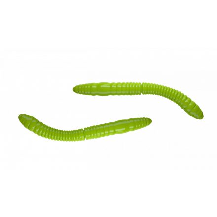 LIBRA LURES - fatty d'worm tournament 55 - cheese - Szín: 027 - apple green