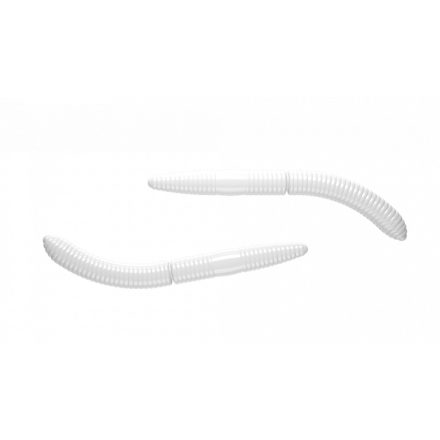 LIBRA LURES - fatty d'worm 65 - cheese - Szín: 001 - white