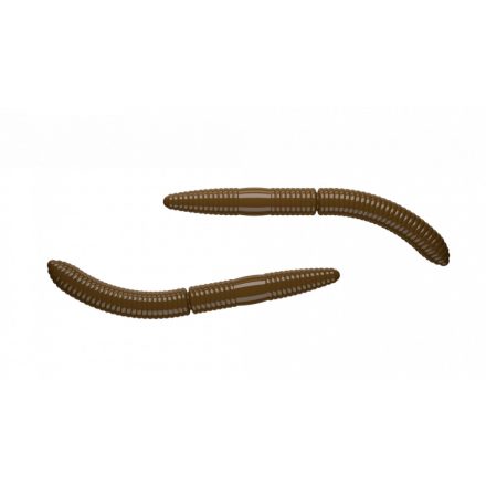 LIBRA LURES - fatty d'worm 65 - cheese - Szín: 038 - brown