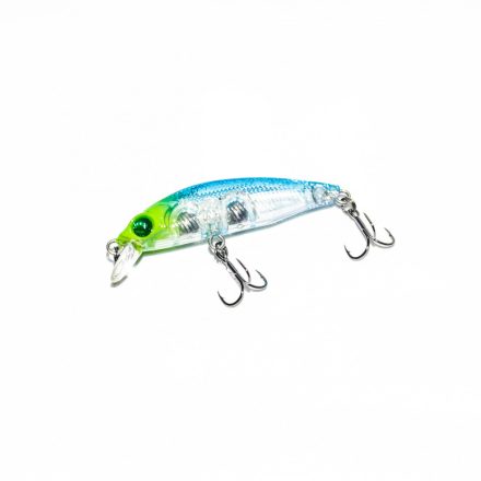 HFL flash minnow - clear green head