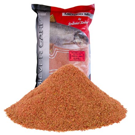 silver carp method mix piros 1kg