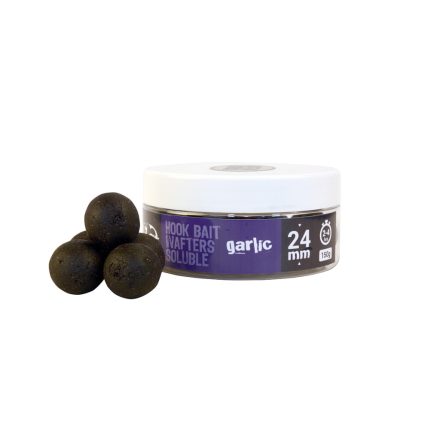 THE ONE HOOK BAIT WAFTERS SOLUBLE PURPLE 24MM