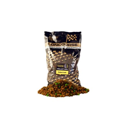 BENZÁR CONCOURSE TWISTER PELLET MIX MARZIPAN-GARLIC  800 GR