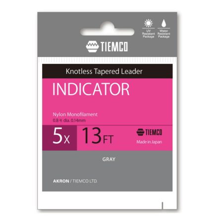 TIEMCO VÉKONYODÓ ELŐKE INDICATOR TAPERED LEADER 13ft 3X