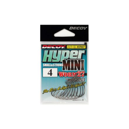 DECOY offset  horog worm 27 kg hyper mini 6