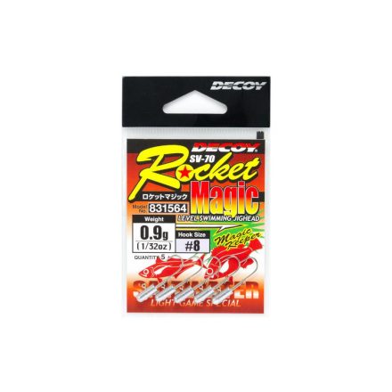 DECOY jig fej   sv-70 rocket magic #8 0.3gr