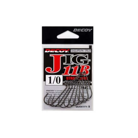 DECOY horog jig11b strong wire black #2