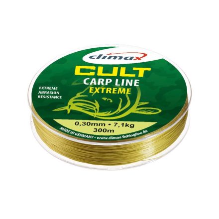 CLIMAX CULT CARP EXTREME MONO 300m 0.28mm Matt Olive