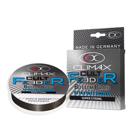 CLIMAX CULT FEEDER BOTTOM BRAID 110m 0.12mm 5.0kg Dark Grey