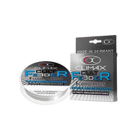 CLIMAX CULT FEEDER FLUOROCARBON INVISIBILE HOOKLINK 25m 0.26mm