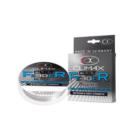 CLIMAX CULT FEEDER HIJACKER NATURAL HOOKLINK 25m 0.28mm