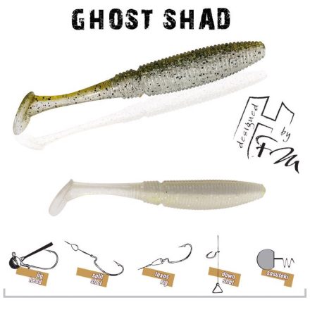 HERAKLES ghost shad 7.5cm sexy shad