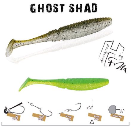 HERAKLES ghost shad 5cm lemon shad