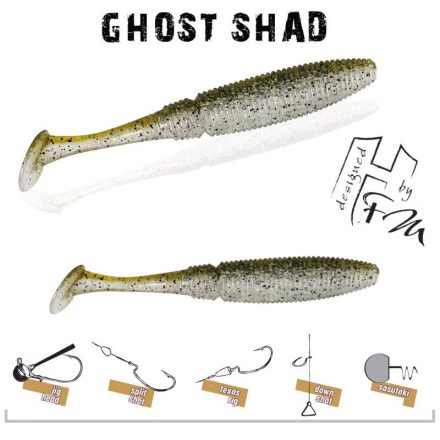 HERAKLES ghost shad 5cm green shad