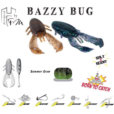 HERAKLES bazzy bug 3.2" 8cm sumer craw