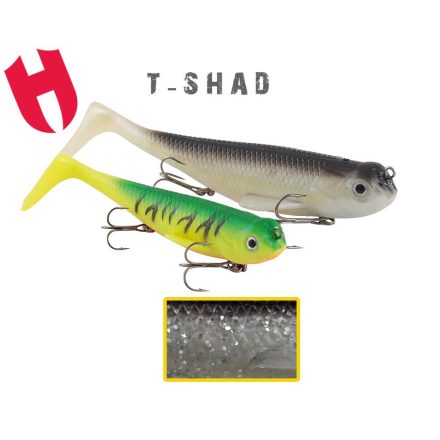 HERAKLES t-shad 12cm silver shad flk