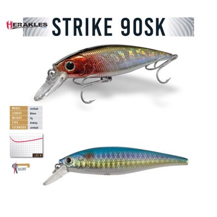 HERAKLES strike 90sk 9cm 11gr rainbow