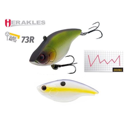 HERAKLES blaze rattle 73r s 7.3cm 17gr sexy shad