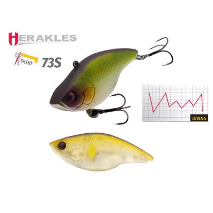 HERAKLES blaze rattle 73 silent s 7.3cm 17gr matt ayu