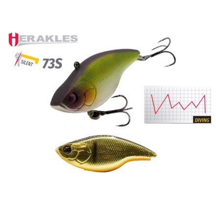 HERAKLES blaze rattle 73 silent s 7.3cm 17gr kinkuro