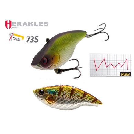 HERAKLES blaze rattle 73 silent s 7.3cm 17gr pearch