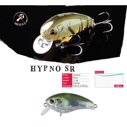 HERAKLES hypno-sr f 5.6cm 11.5gr flash ayu