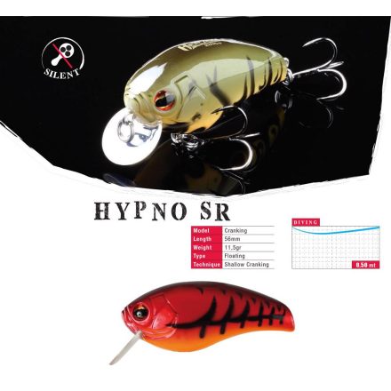 HERAKLES hypno-sr f 5.6cm 11.5gr red craw