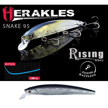 HERAKLES snake 95sp 9.5cm 9gr shad