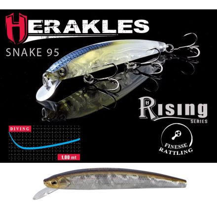 HERAKLES snake 95sp 9.5cm 9gr alburno flash