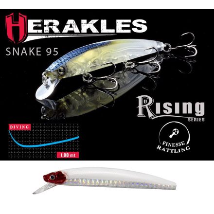 HERAKLES snake 95sp 9.5cm 9gr bloody blade