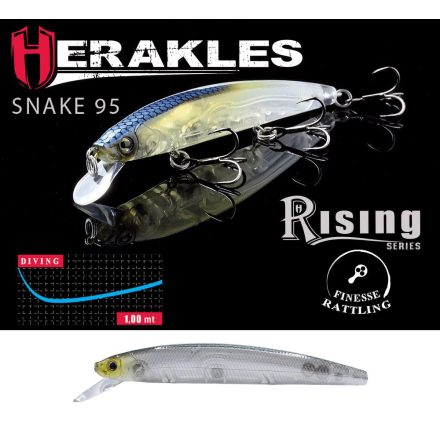 HERAKLES snake 95sp 9.5cm 9gr ghost bait