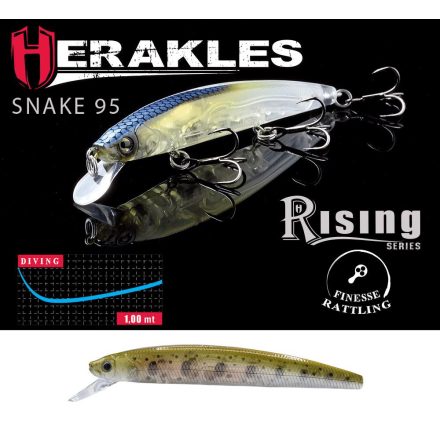 HERAKLES snake 95sp 9.5cm 9gr iridum