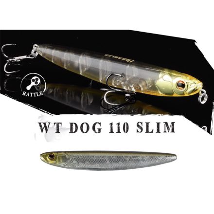 HERAKLES wt-dog 110 slim 11cm 13.5gr alburno flash