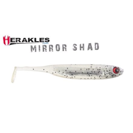 HERAKLES mirror shad 3.2" 8.1cm ghost