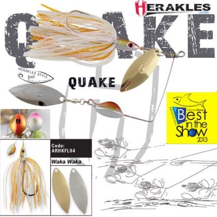 HERAKLES SPINNERBAIT QUAKE 5/8oz 17.5gr Waka Waka