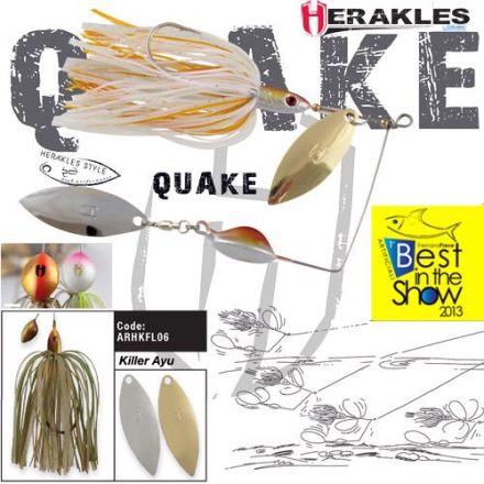 HERAKLES SPINNERBAIT QUAKE 5/8oz 17.5gr Killer Ayu