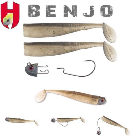 HERAKLES combo horog benjo shad 3" 7.5cm smoker