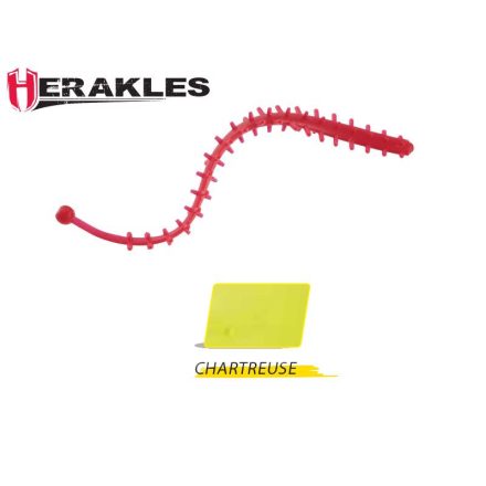 HERAKLES tremors worm 6.8cm chartreuse