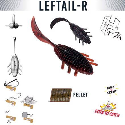 HERAKLES leftail-r 1.8" 4.5cm pellet