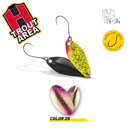 HERAKLES AREA SPOON LOSKO 2.5gr Color 28 Golden Trout