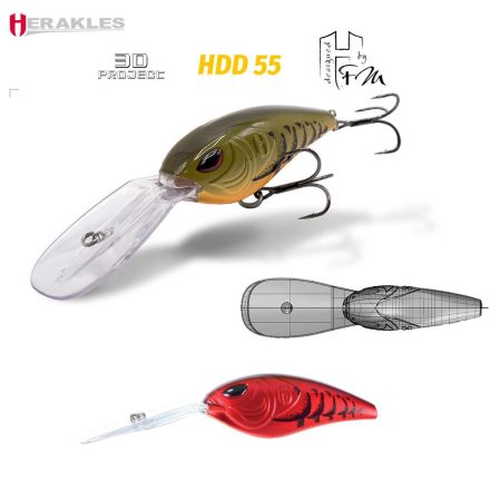 HERAKLES hdd 55f 7.0cm 27gr red craw