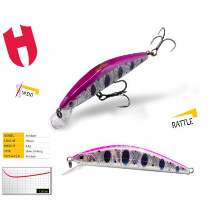 HERAKLES mizu 70ss 7.0cm 4.8gr pink parr