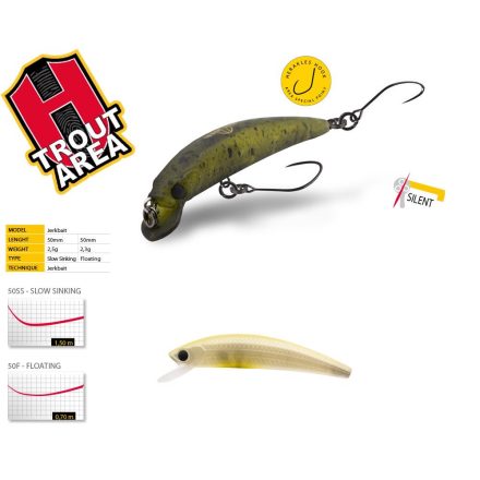 HERAKLES teser 50f 5.0cm 2.3gr live bait