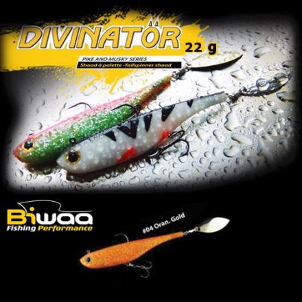 BIWAA DIVINATOR JUNIOR 14cm 22gr 04 Orange Gold