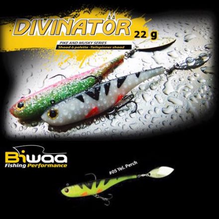 BIWAA DIVINATOR JUNIOR 14cm 22gr 05 Yellow Perch